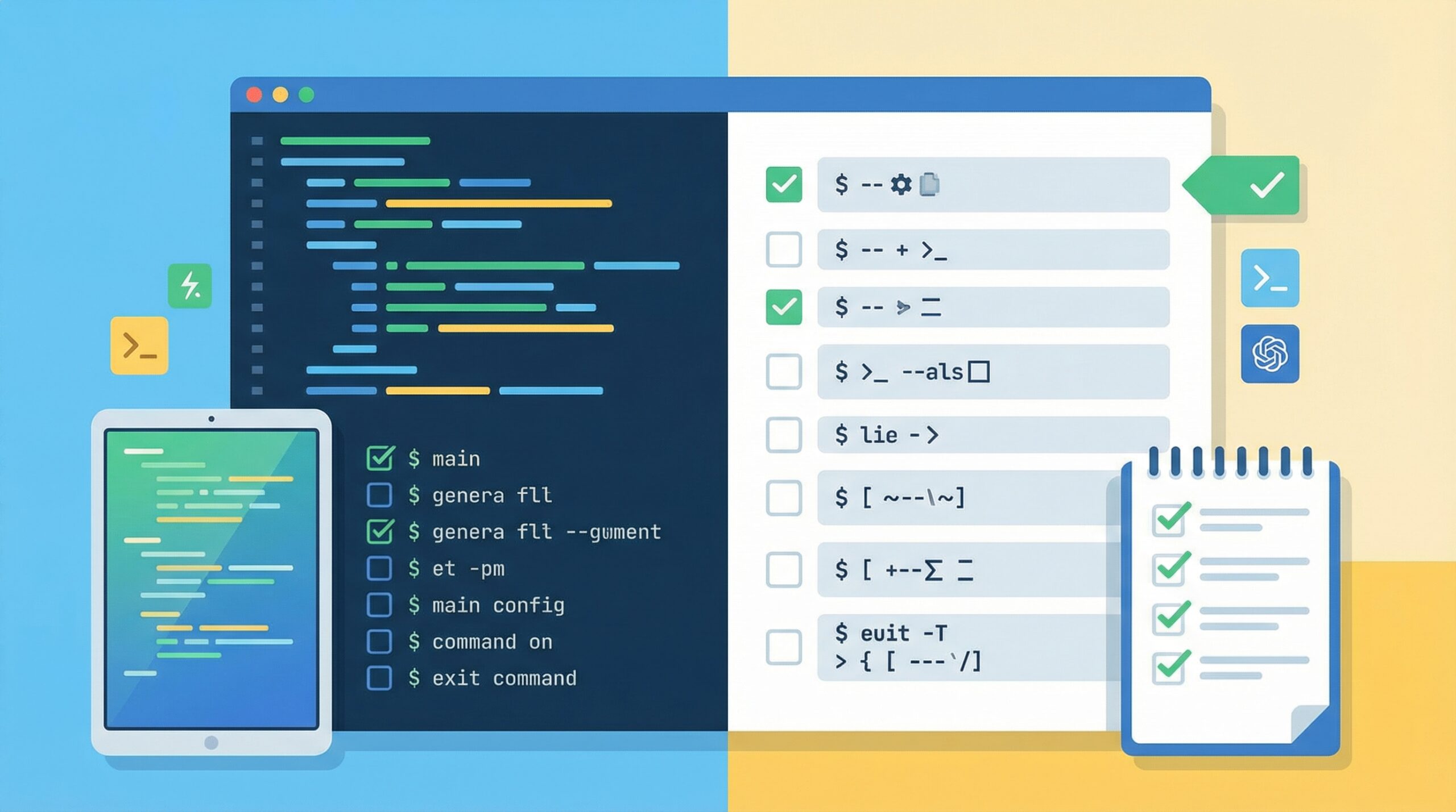 Claude Code コマンド一覧のチートシートを示すアイキャッチ