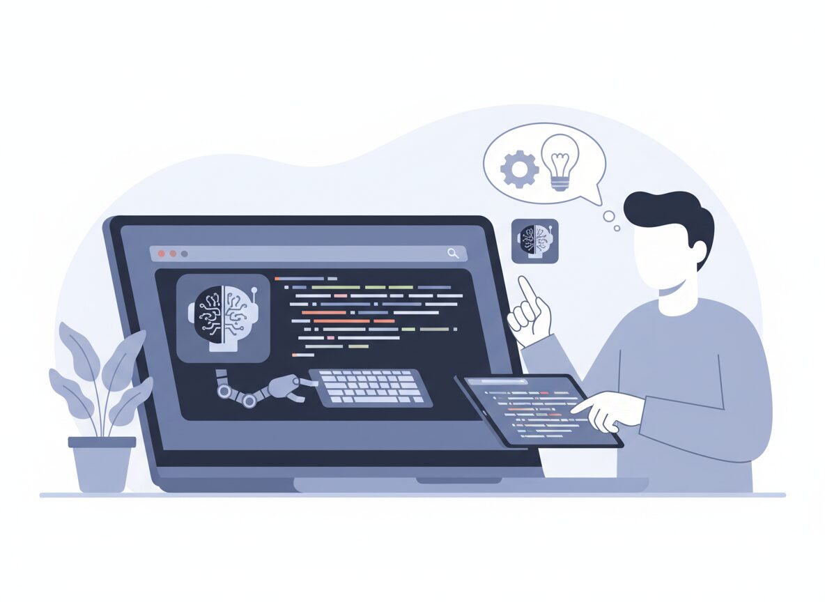 Claude Code インストール後にターミナルで連携するAIコーディングエージェントのイメージ図