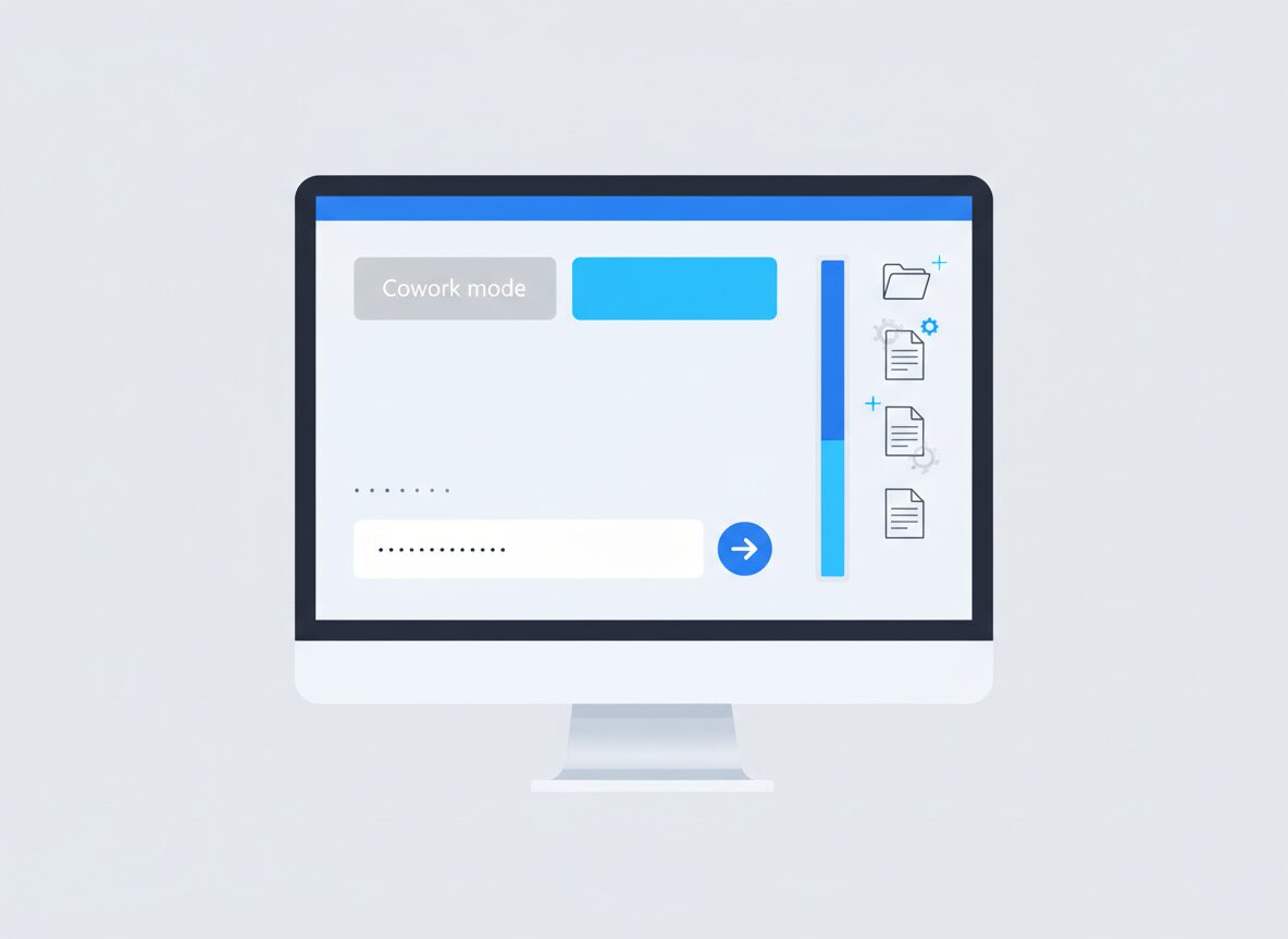 Claude Cowork デスクトップアプリでタスクを指示する流れ