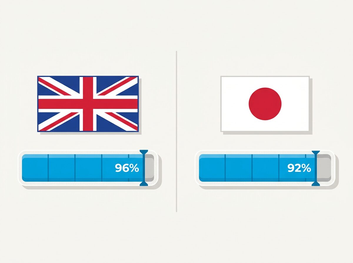 Claude Code 日本語と英語の精度比較イメージ
