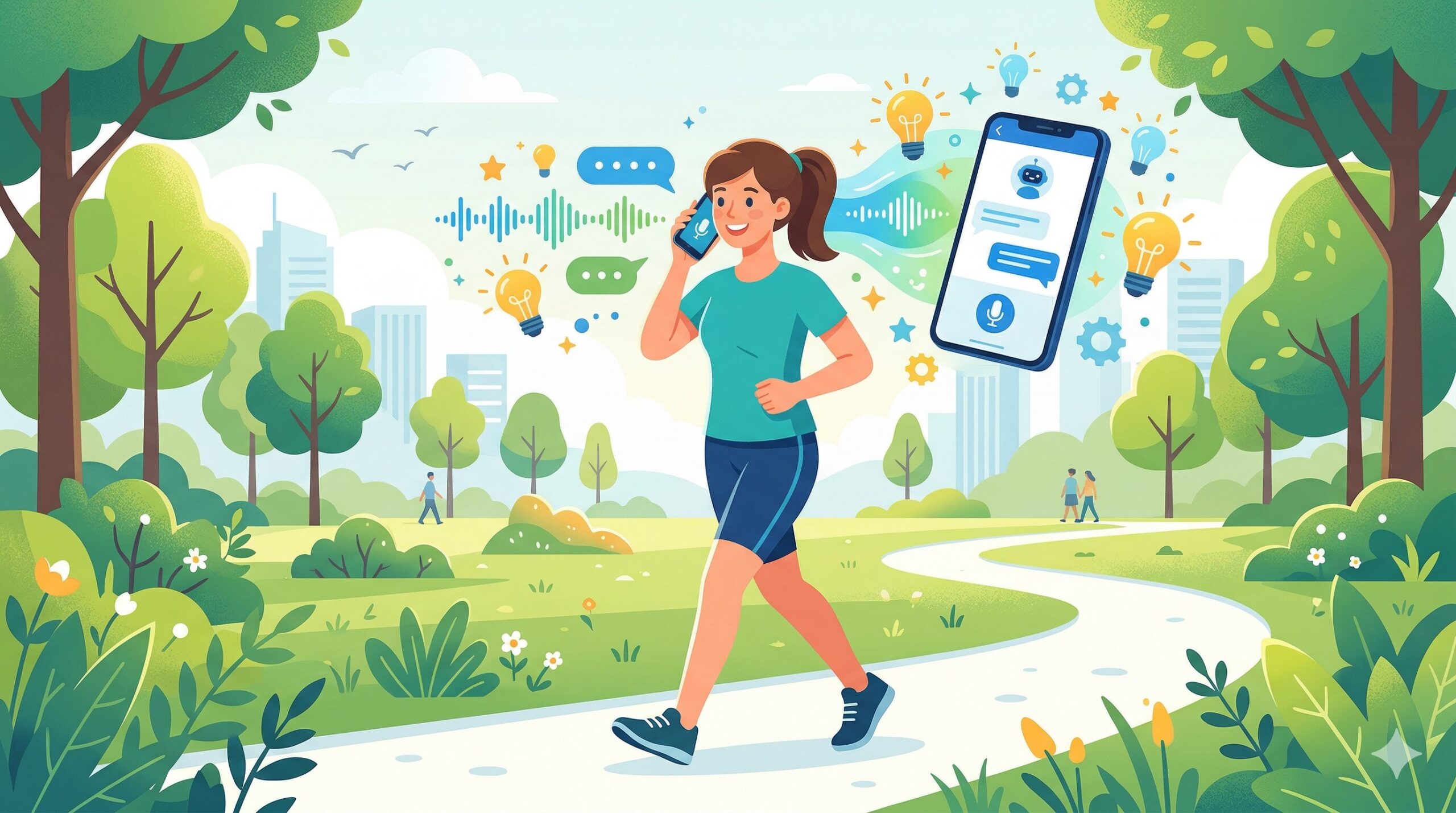 NotebookLM Gemini 統合による3つの変化を示す図:メモ・チャット・復習が統合されるイメージ