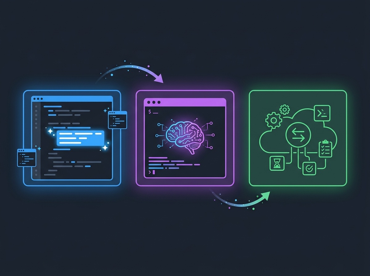 Claude Code・Codex・GitHub Copilot の特徴比較イメージ
