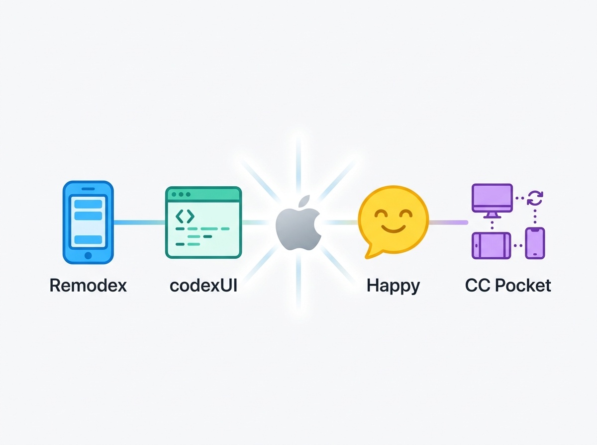Codex リモートコントロール対応クライアント比較