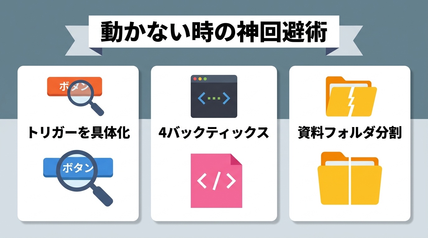 図解: トラブルシューティング＆エラー回避術