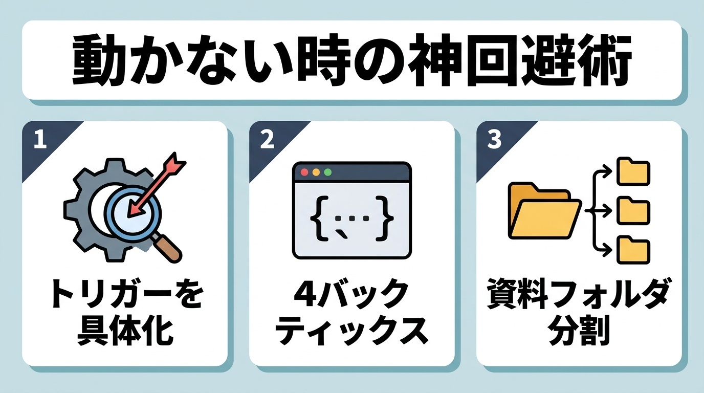図解: トラブルシューティング＆エラー回避術
