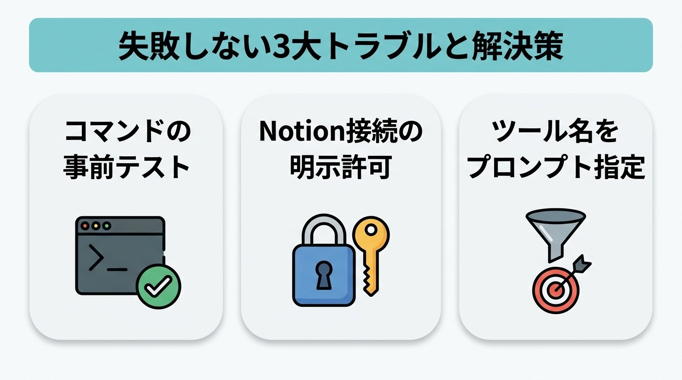 図解: トラブルシューティング&エラー回避術