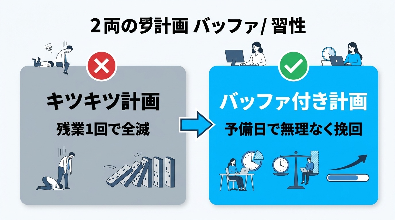 図解: 従来の手動管理 vs AI自動連携
