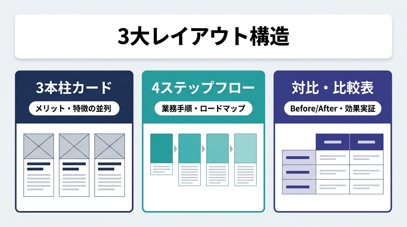 図解: figure2_three_layouts