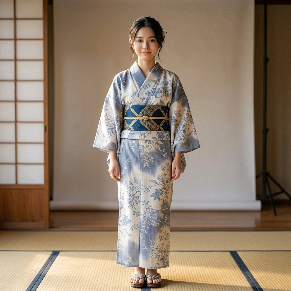 春野 ひなた(ひなた)(和服系・風情リラックス)の基準立ち絵・プロファイル