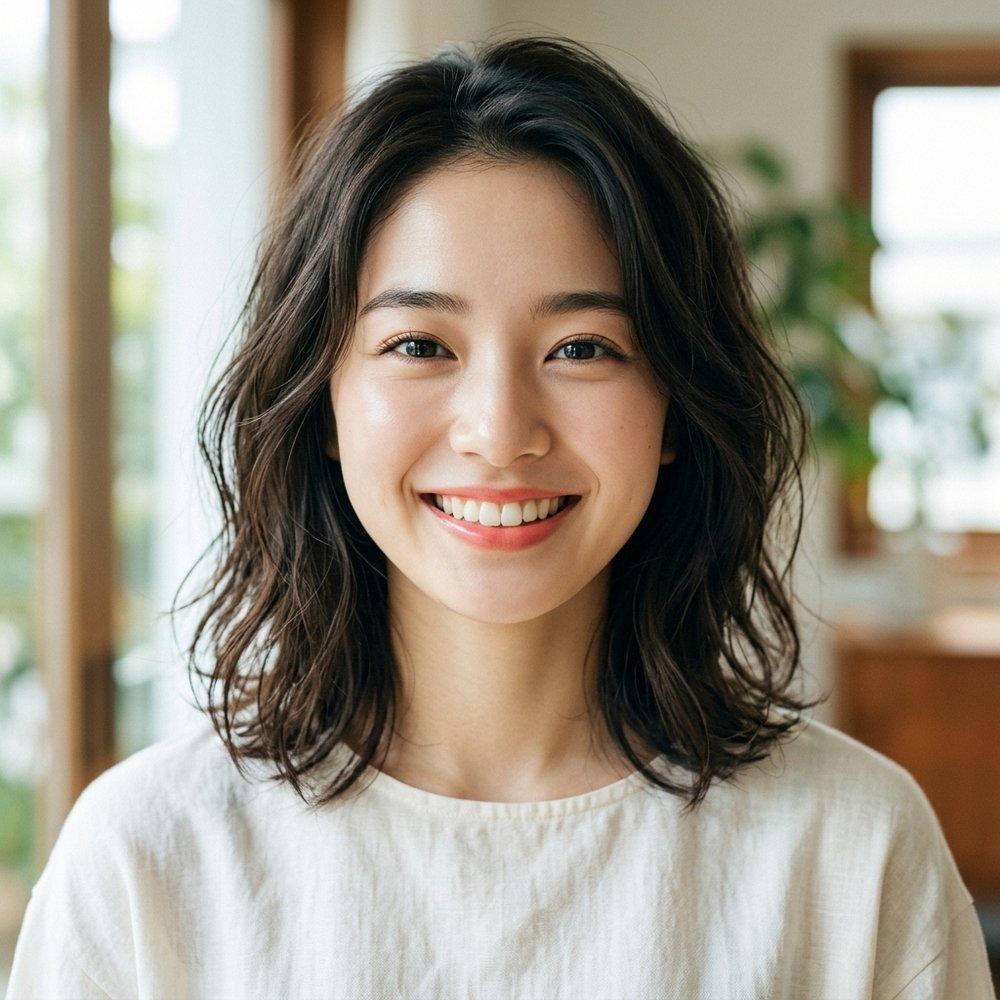 風間 柚葉（ゆずは）の透明感あふれる美肌と瞳のバストアップ写真