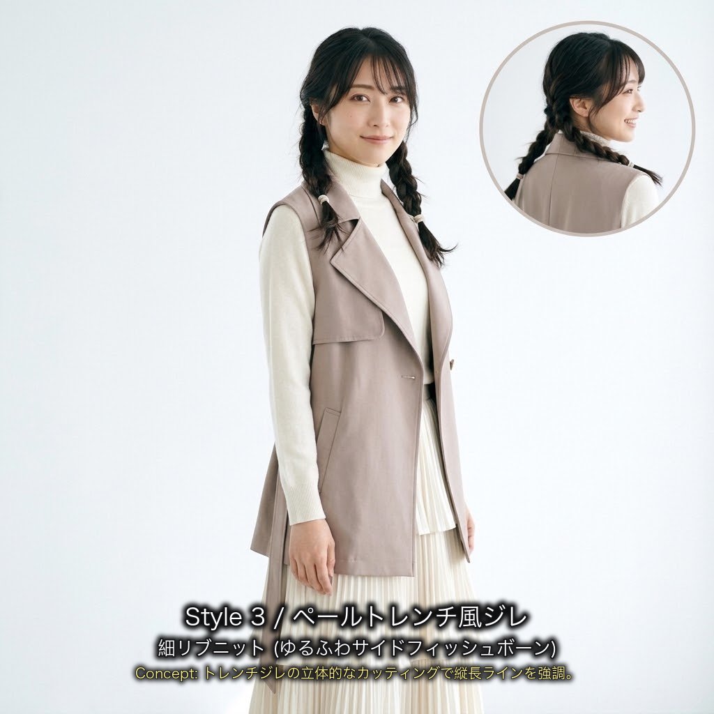 如月 冴子(さえこ) Style 3: 季節のトレンド/おでかけスタイル