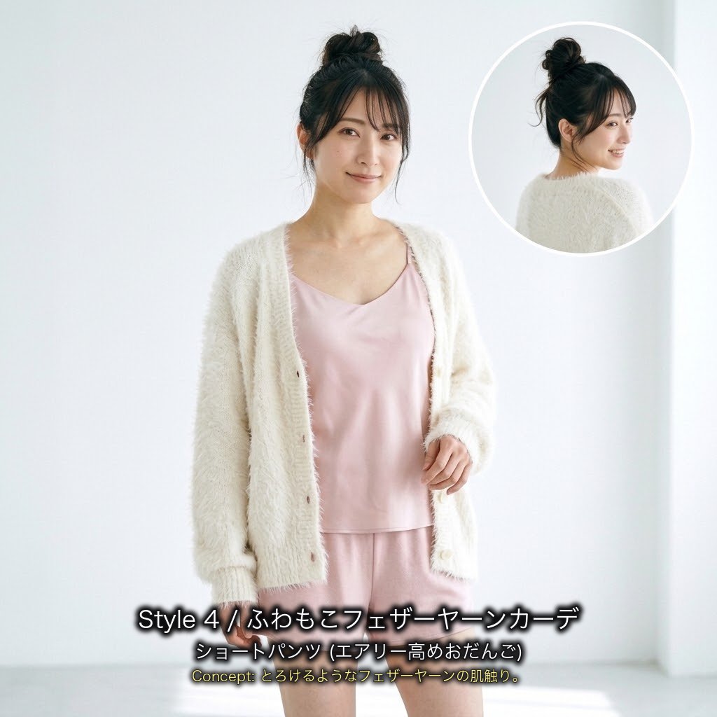 如月 冴子(さえこ) Style 4: おうち時間/あざと可愛い部屋着