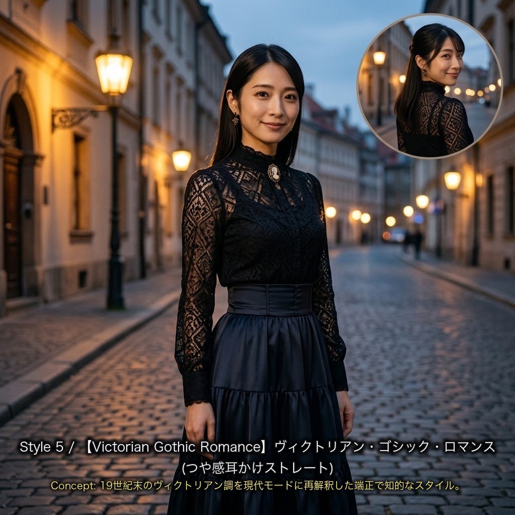 如月 冴子(さえこ) Style 5: ヴィクトリアン・ゴシック・ロマンス