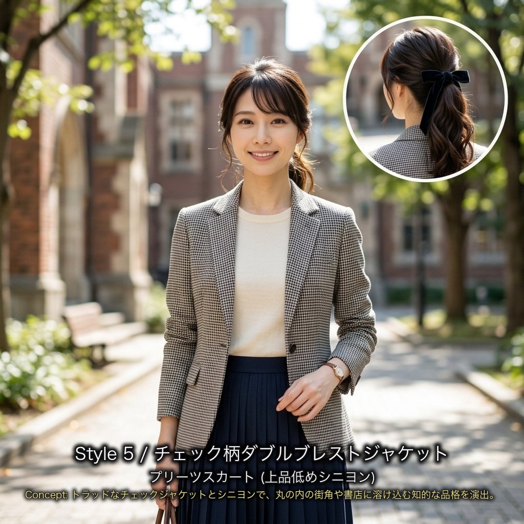 高瀬 美咲(みさき) Style 5: 文学・アート/知的な清楚スタイル